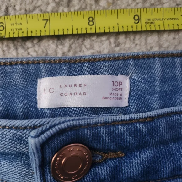 LC Lauren Conrad Trouser Jeans 10P Short - Picture 5 of 10